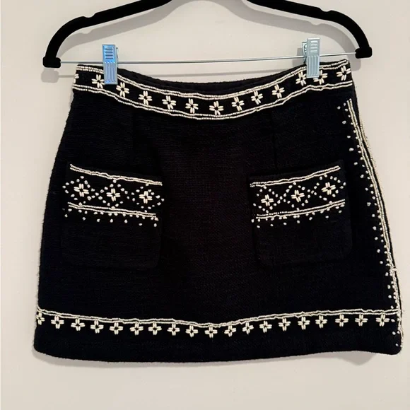 Sea New York Mille Embroidered Mini Skirt NWOT size 6 - Picture 5 of 8